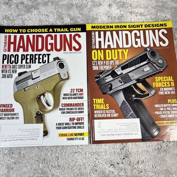 Lot Of 11 Guns & Ammo Handguns Magazine Various Years 2010, 2013 & 2016 - Picture 5 of 7